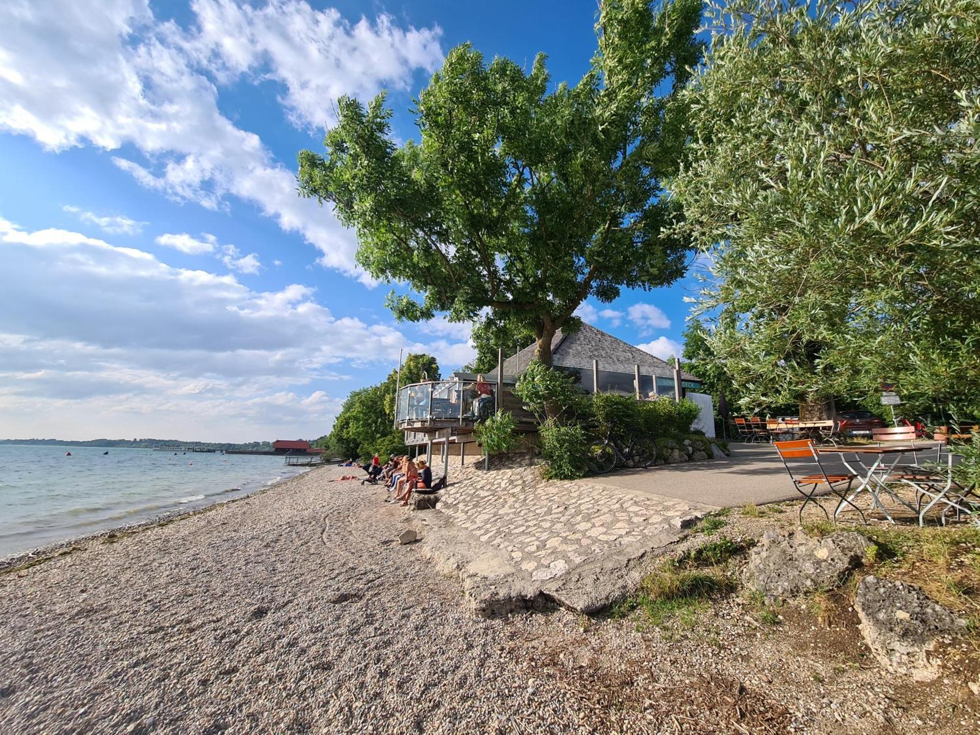 Vintage Studio Am Chiemsee Ubersee Exterior photo